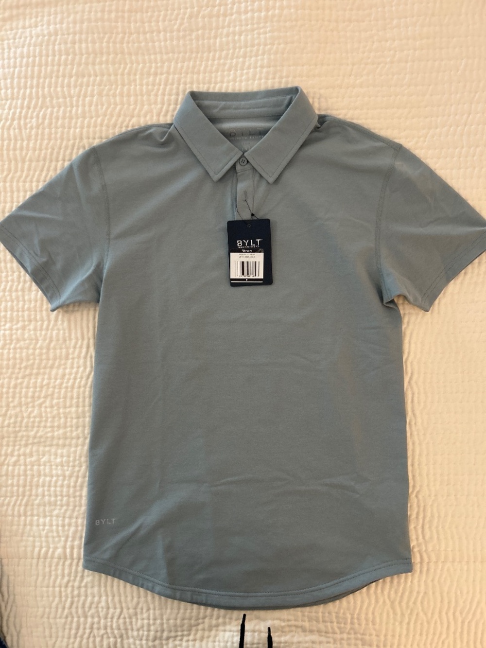 NWT men’s BYLT polo size S